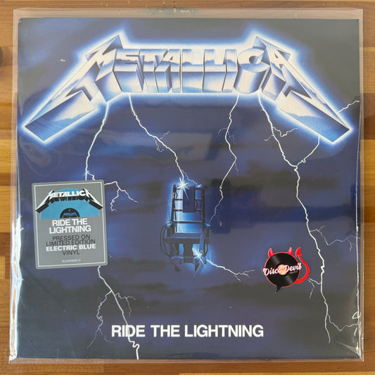 Metallica - Ride The Lightning, Electric Blue Vinyl