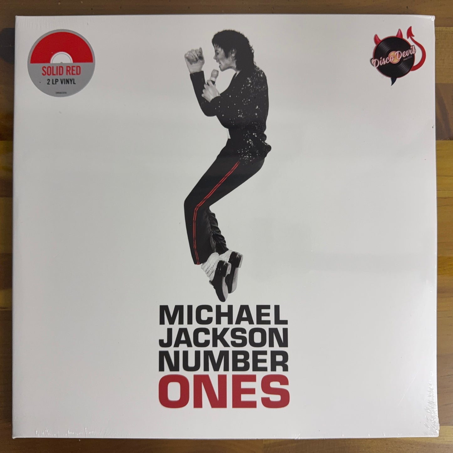 Michael Jackson - Number Ones, Solid Red Vinyl