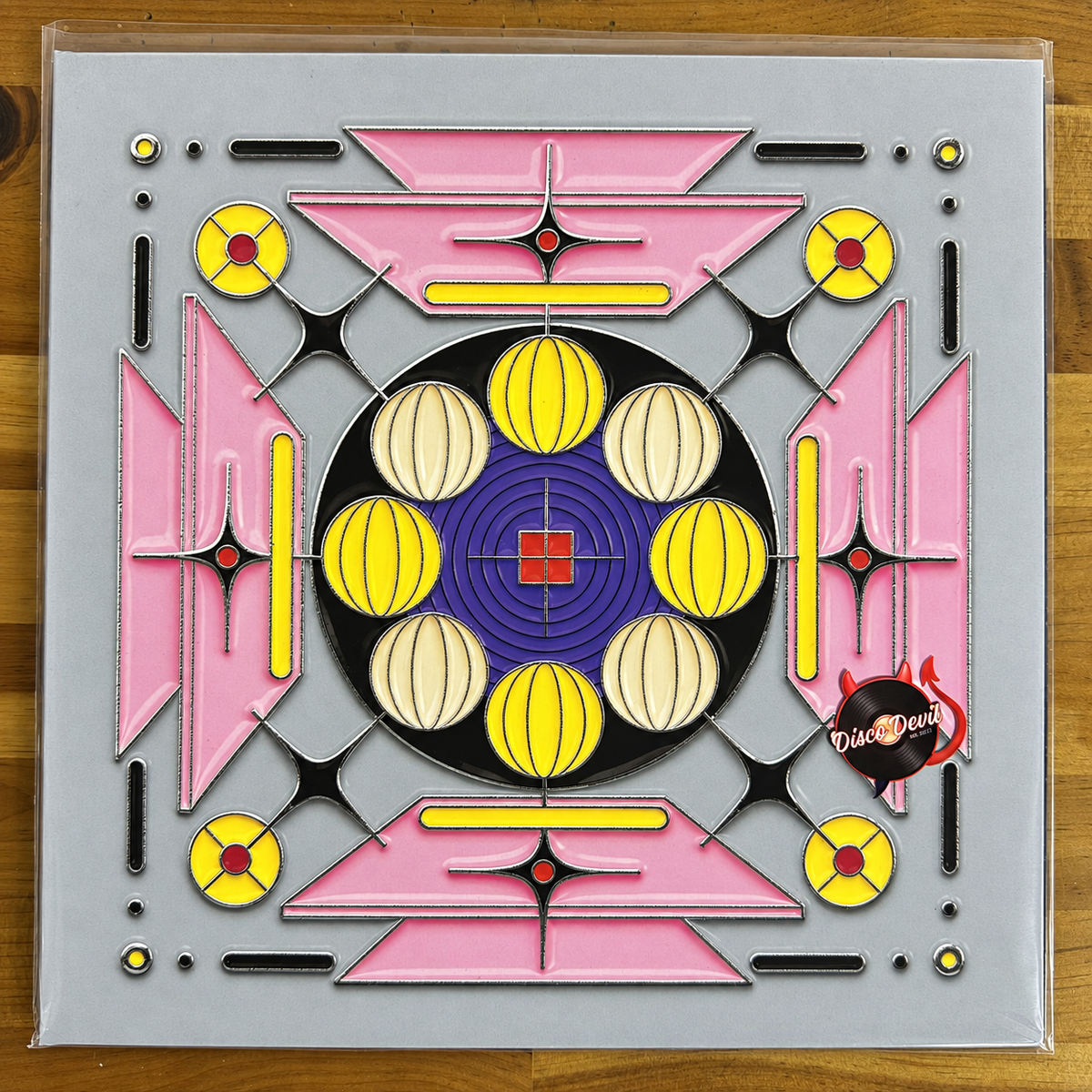 Mike D - Thank You, Limited Edition, Numbered, Pink and Silver Swirl Effect Vinyl
