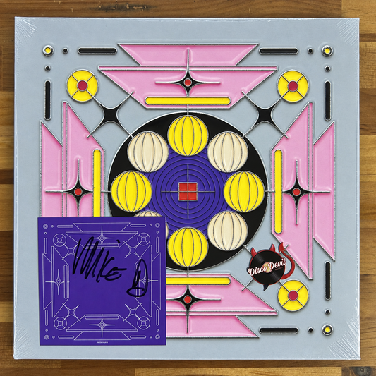 Thank You, Purple & White Splatter Vinyl + Signed Art Card