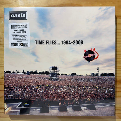 Oasis - Time Flies... 1994-2009 (LP, Ora + LP, Gre + LP, Pin + LP, Blu),  RSD