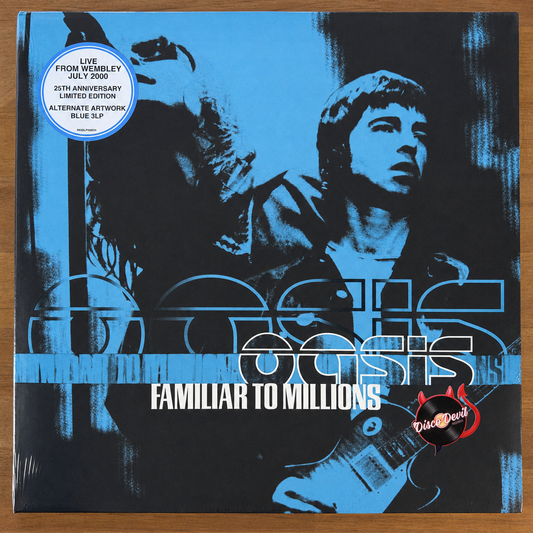 Oasis - Familiar To Millions, Urban Outfitters exclusive Blue Vinyl