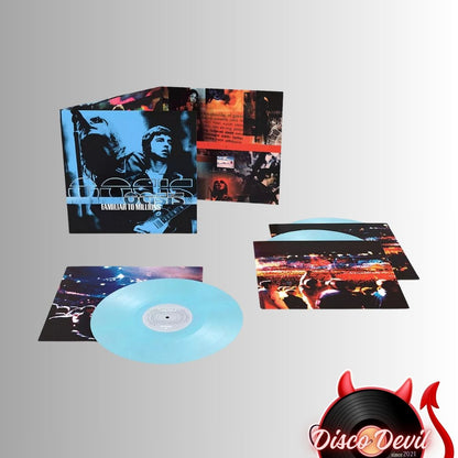 Oasis - Familiar To Millions, Urban Outfitters exclusive Blue Vinyl