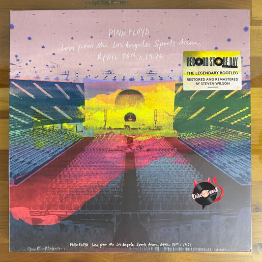 Pink Floyd - Live From The Los Angeles Sports Arena , April 26th , 1975, 4LP Clear Vinyl, RSD