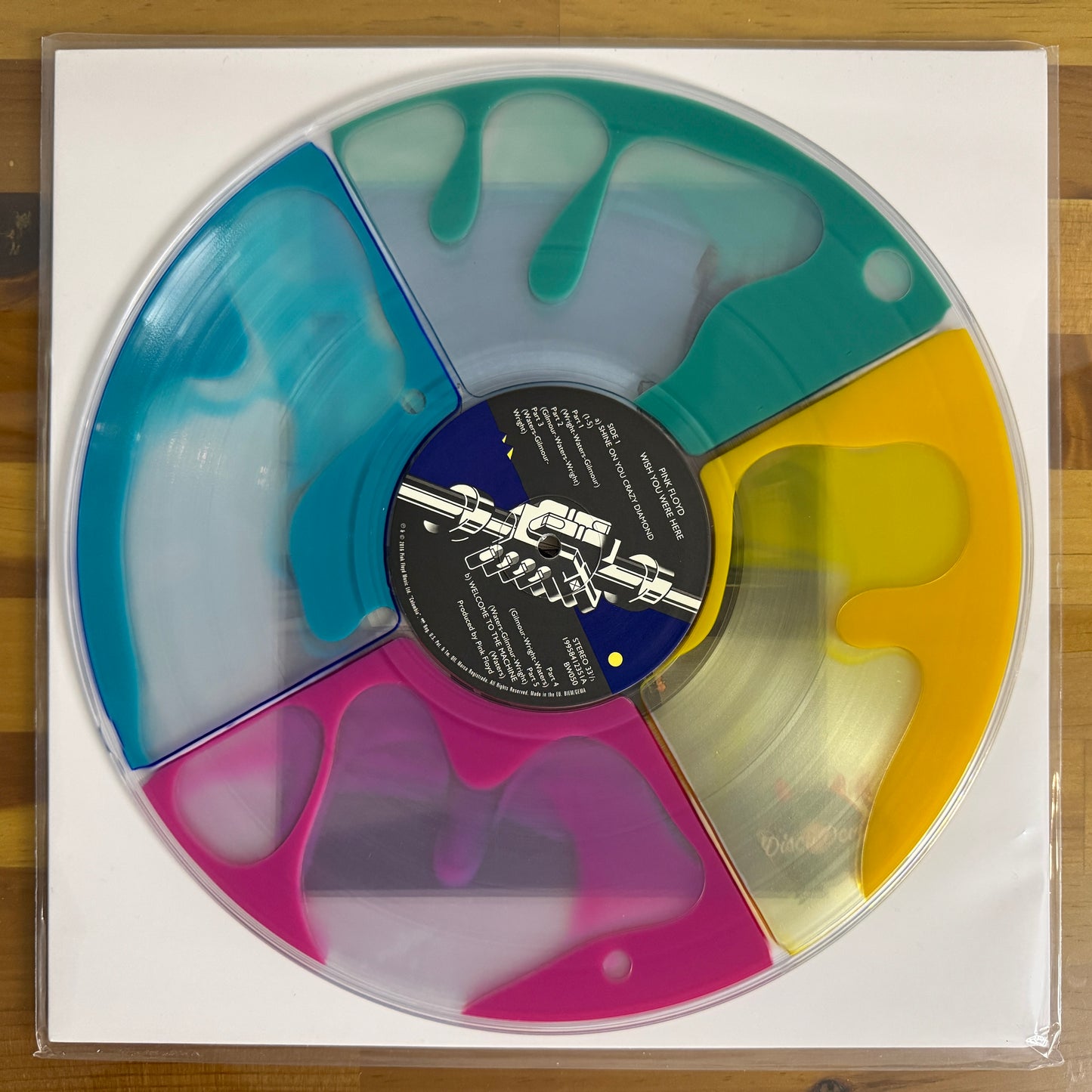 Pink Floyd - Wish You Were Here, 50th Anniversary Liquid Fill Vinyl