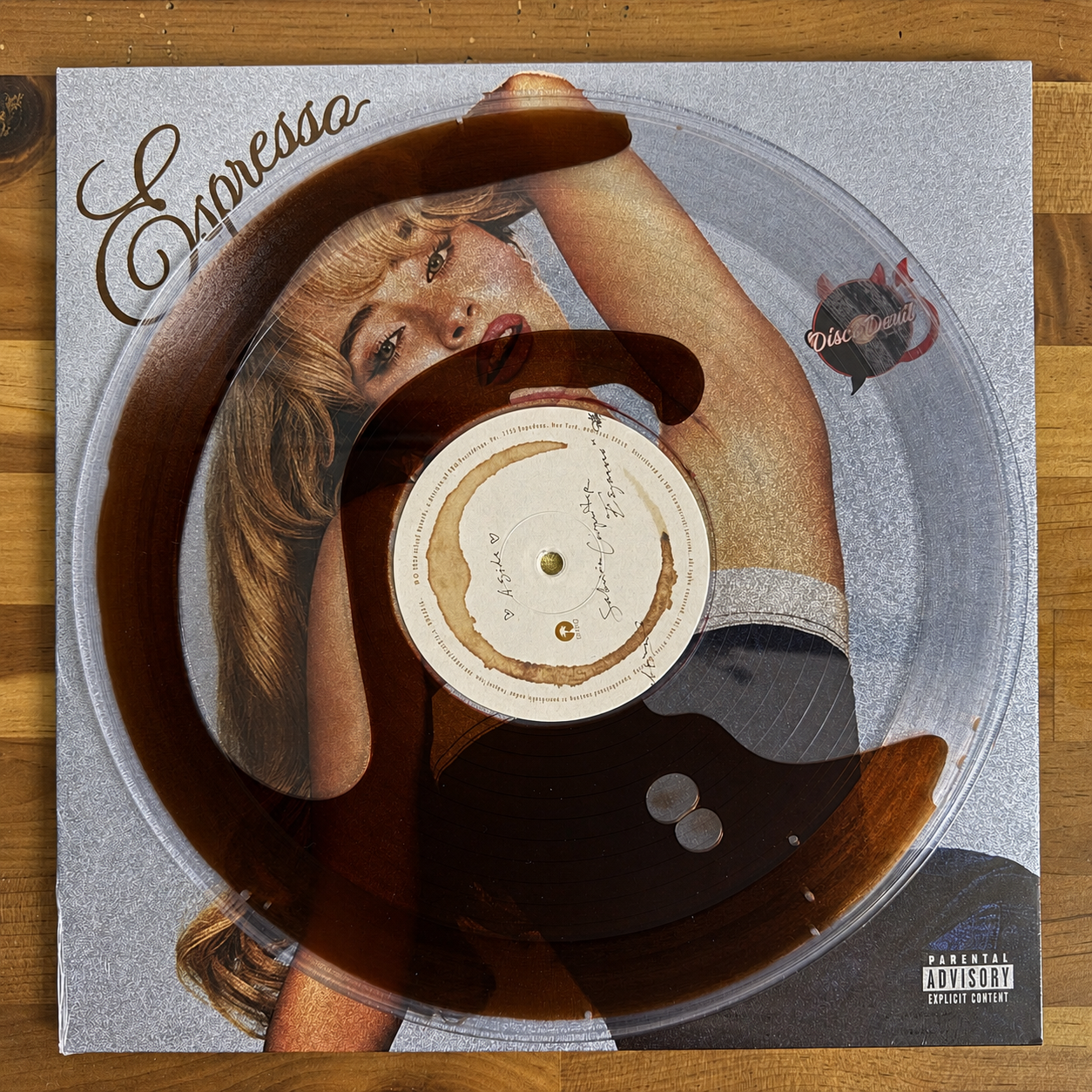 Sabrina Carpenter - Espresso, Numbered, Espresso-Filled Vinyl