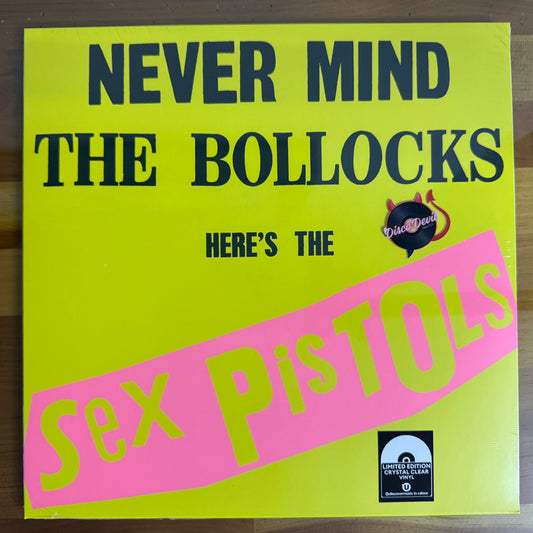 Sex Pistols - Never Mind The Bollocks, Here's The Sex Pistols, Clear Vinyl