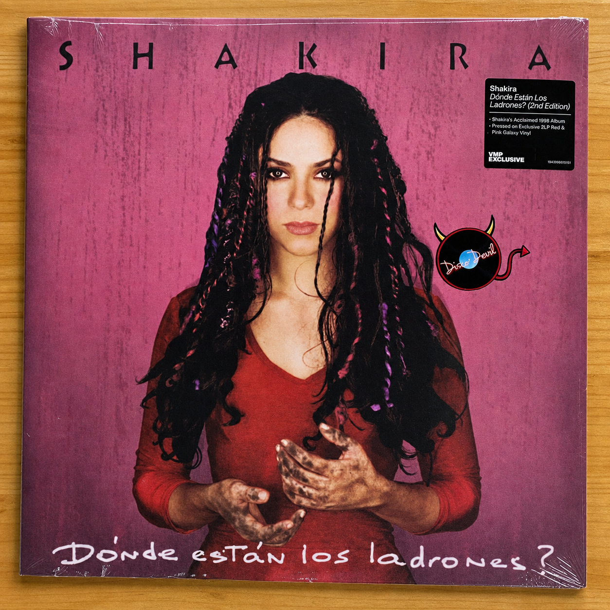 Shakira - Donde están los Ladrones?, Num, Red & Pink Galaxy Vinyl, VMP