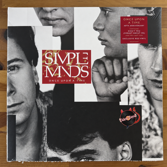 Simple Minds - Once Upon A Time (40th Anniversary Edition), Ruby Red Vinyl