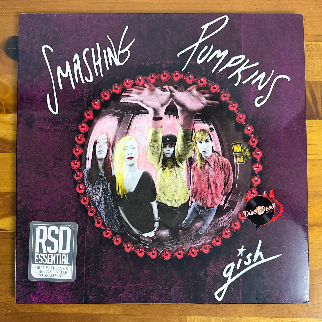 Smashing Pumpkins - Gish, Gray With Pink & Purple Splatter Vinyl