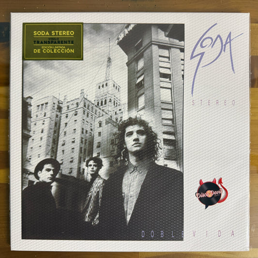 Soda Stereo - Doble Vida, Edición Limitada de Colección, Vinilo Transparente