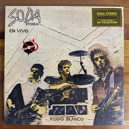 Soda Stereo - Ruido Blanco, Edición Limitada de Colección, Vinilo Transparente
