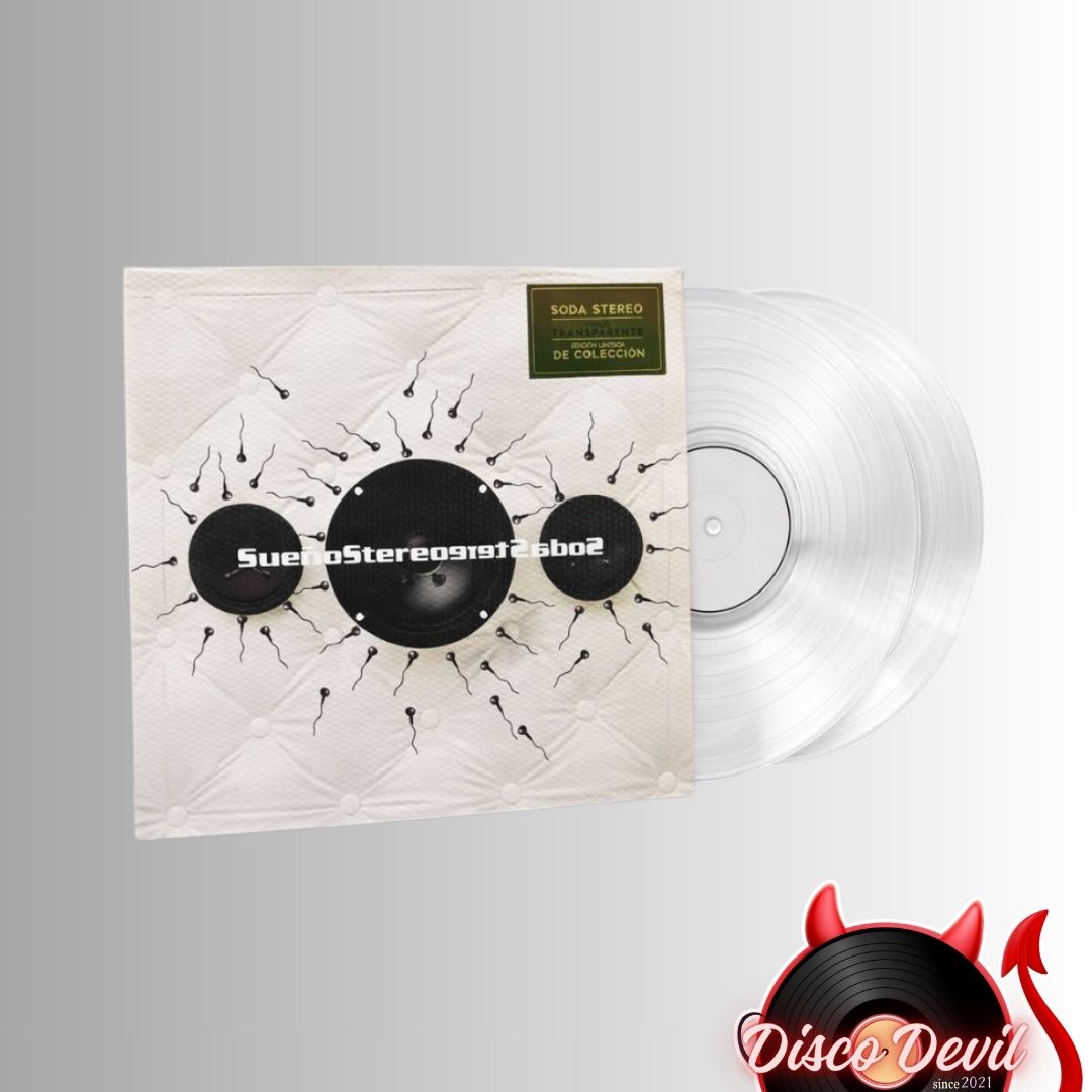 Soda Stereo - Sueño Stereo, Edición Limitada de Colección, Vinilo Transparente