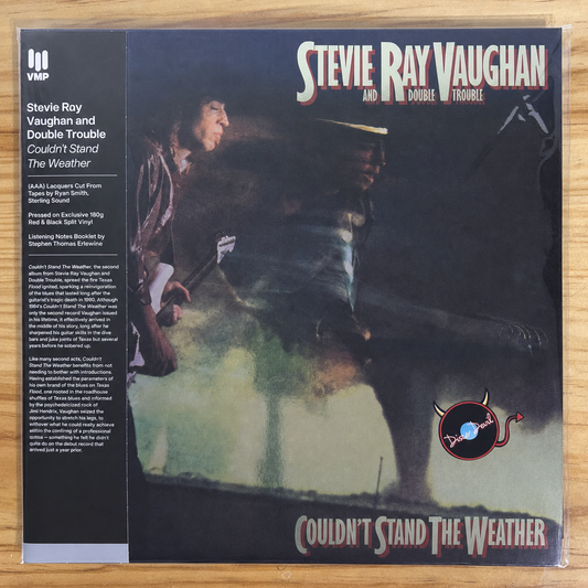 Stevie Ray Vaughan And Double Trouble - Couldn't Stand The Weather, Red & Black Split Vinyl, VMP