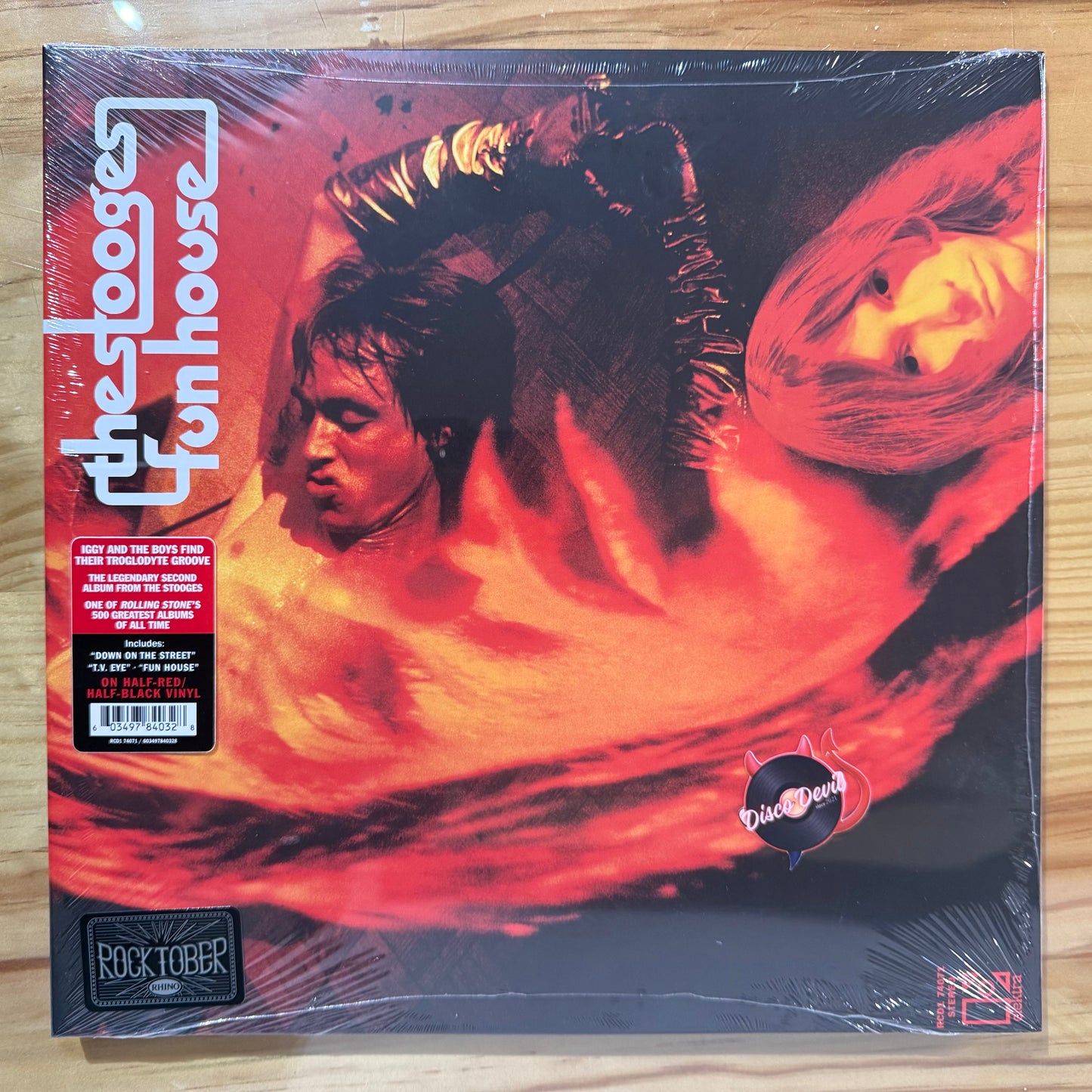 Stooges - Fun House, Half Red/Half Black Vinyl