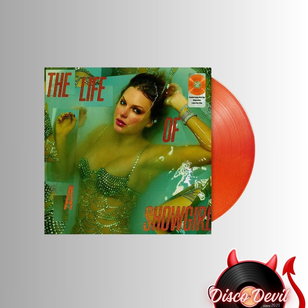 Taylor Swift - The Life of a Showgirl: Sweat and Vanilla Perfume Orange Glitter Vinyl