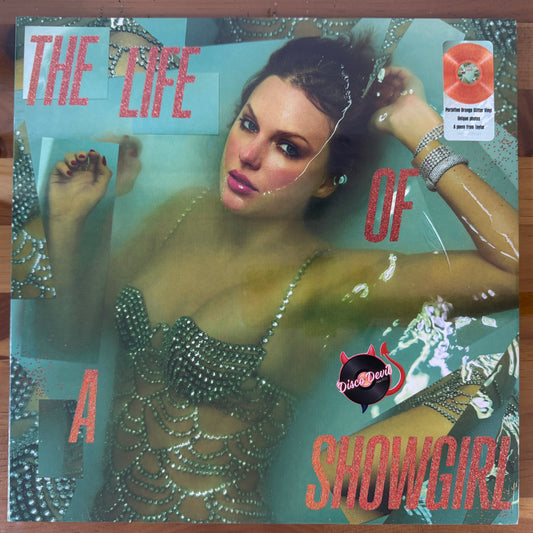 Taylor Swift - The Life of a Showgirl: Sweat and Vanilla Perfume Orange Glitter Vinyl