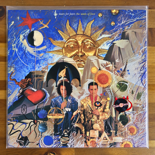 Tears For Fears - The Seeds of Love, Limited Edition, Numbered, Blue & Gold Smashed Swirl-effect Vinyl