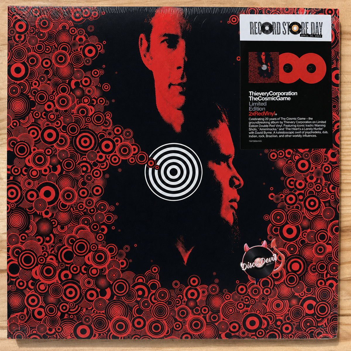 Thievery Corporation - The Cosmic Game, 20th Anniversary Edition, Red Vinyl, RSD