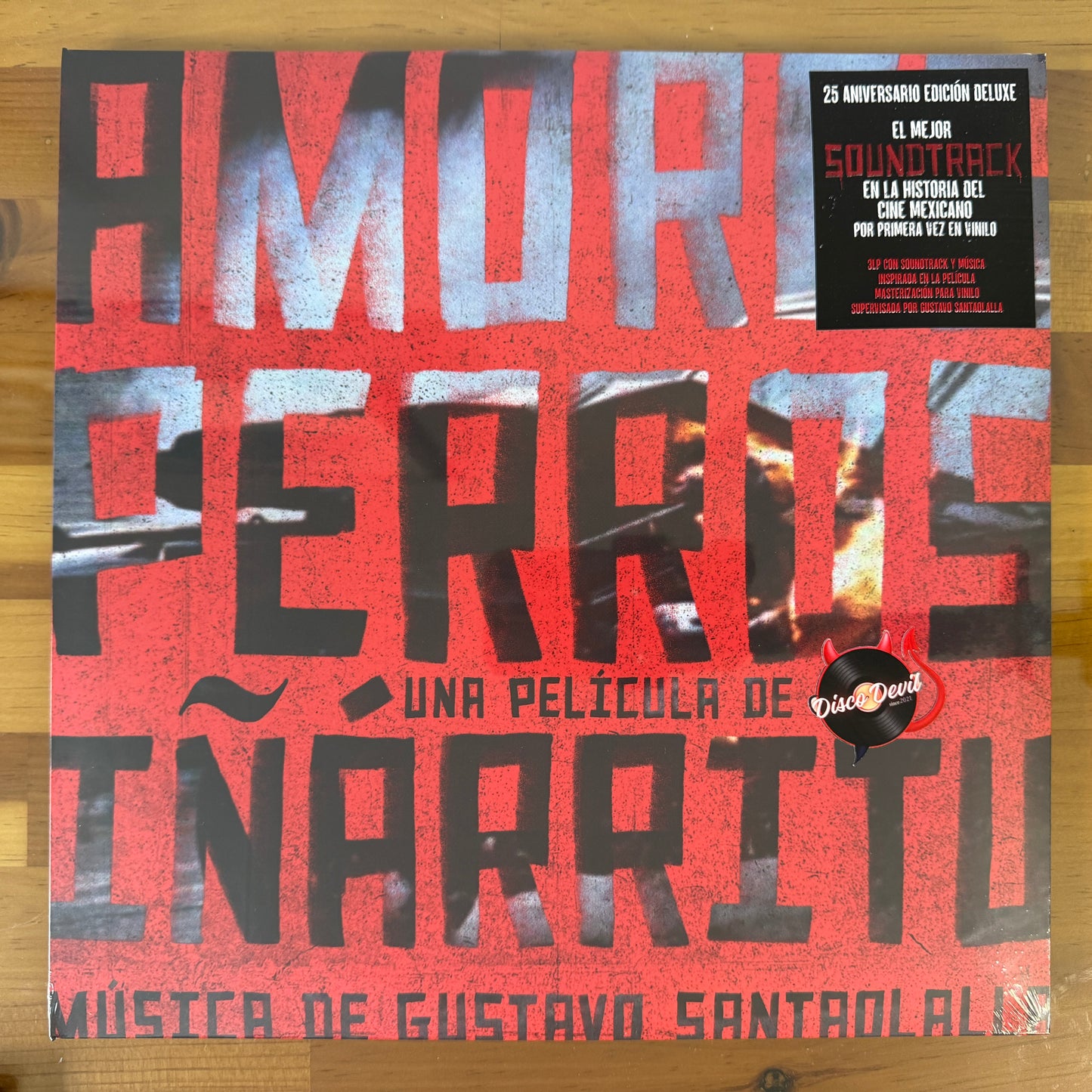 Various - Amores Perros, Limited 3LP red Vinyl Edition