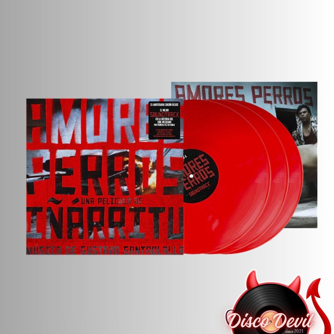 Various - Amores Perros, Limited 3LP red Vinyl Edition
