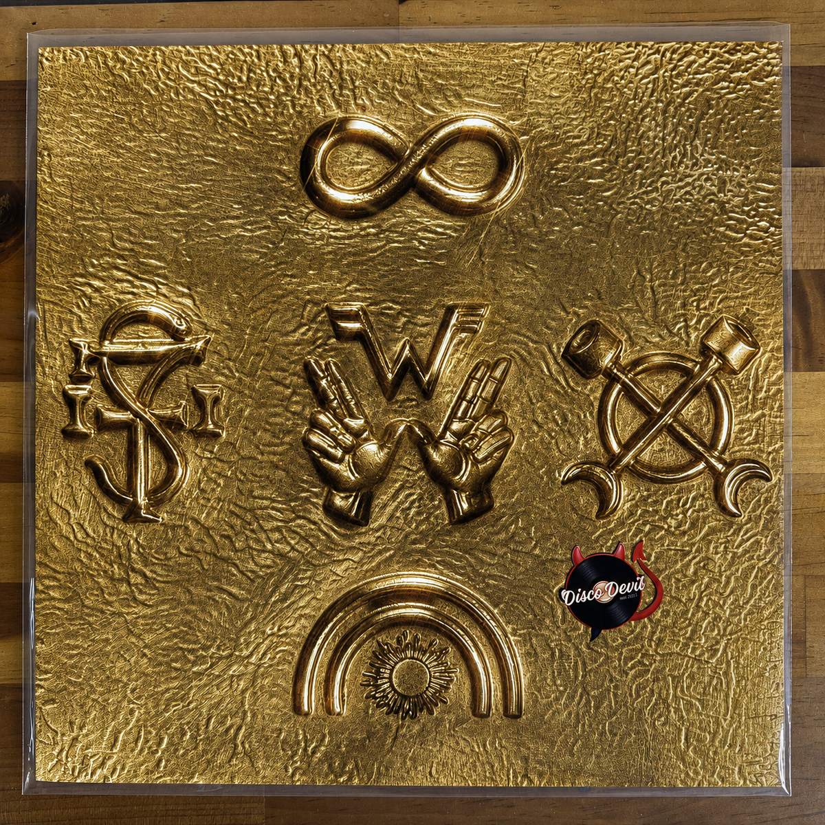 Weezer - Weezer, The Gold One, Limited Edition, Numbered, Iridescent Horizon Pearl Flip Vinyl