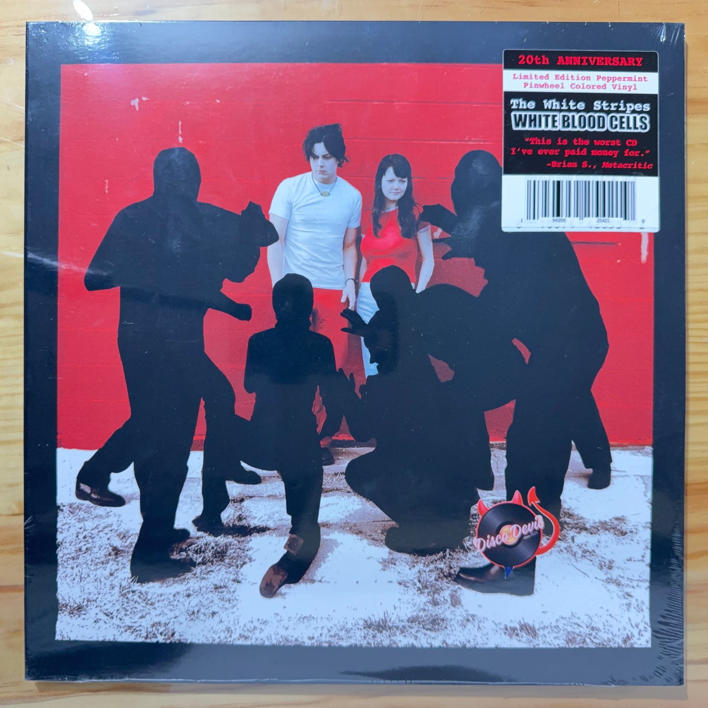 White Stripes - White Blood Cells, Peppermint Pinwheel Vinyl