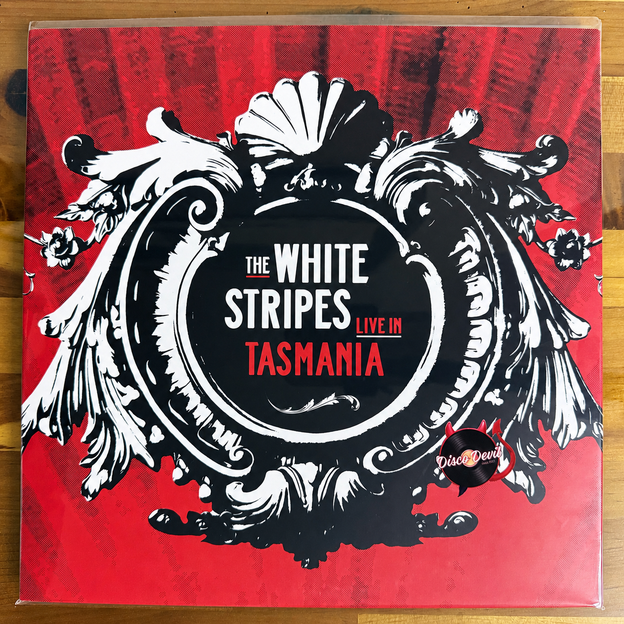 White Stripes - Live In Tasmania, Limited Edition, Red, White & Black Vinyl