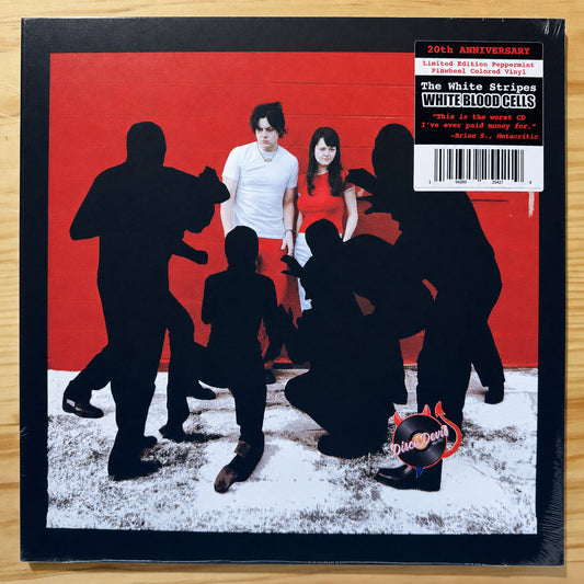 White Stripes - White Blood Cells, Peppermint Pinwheel Vinyl