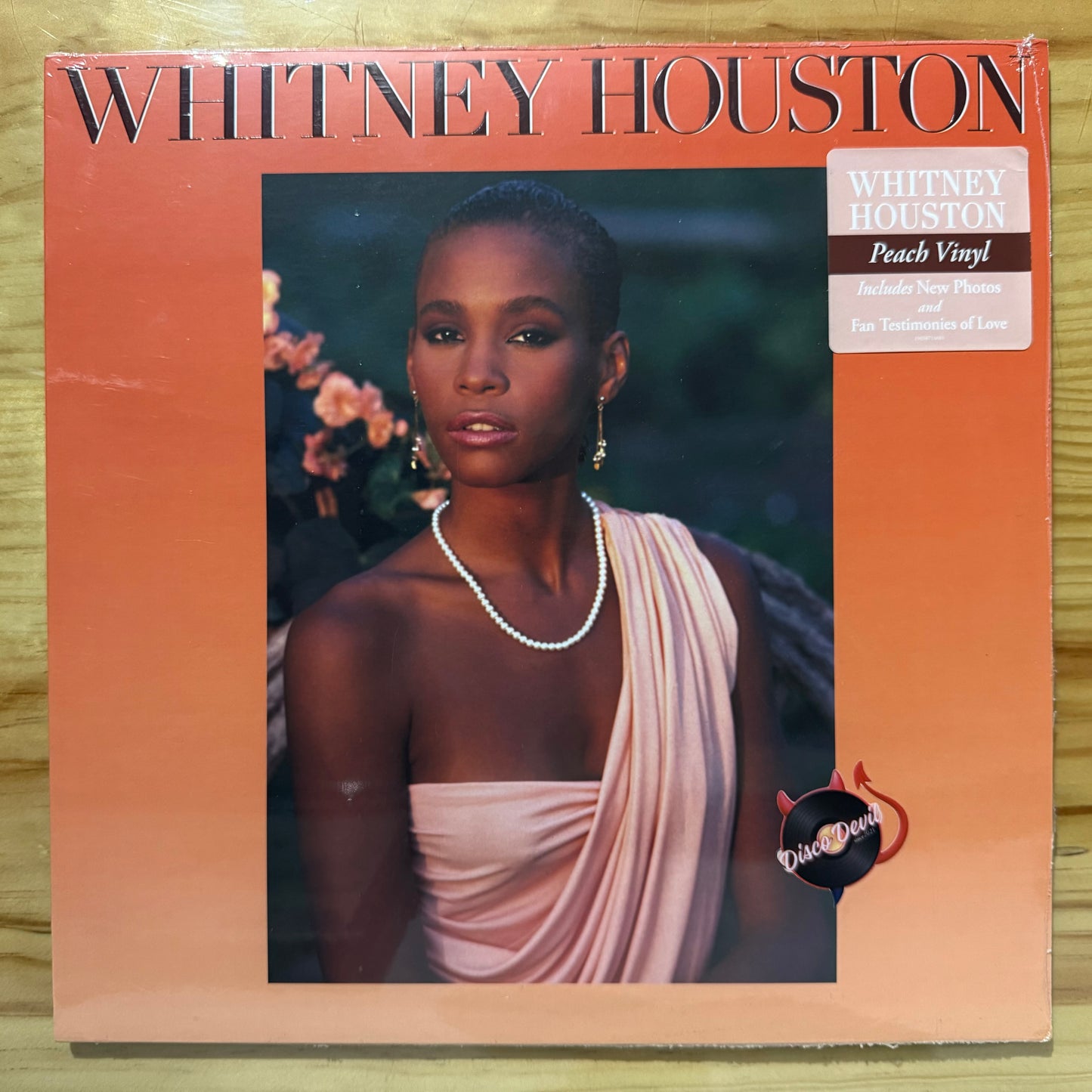 Whitney Houston - Whitney Houston, Peach Vinyl
