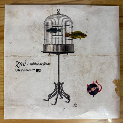 Zoé - Música De Fondo "MTV Unplugged", White Vinyl