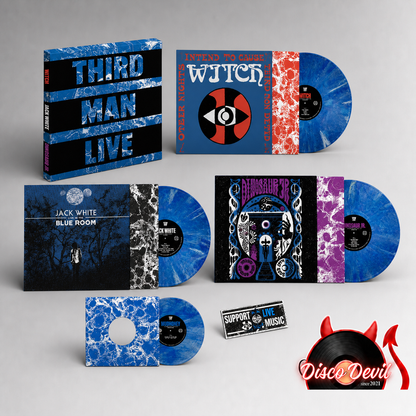 Jack White, Witch, Dinosaur Jr., Mudhoney - Third Man Live, Blue And White Marble Vinyl
