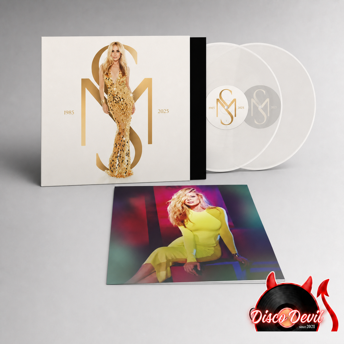 Marta Sánchez - 40 Años 1985-2025, Edición Firmada, Vinilo Transparente